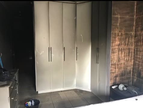 Antes: Recuperação de ambiente após incêndio